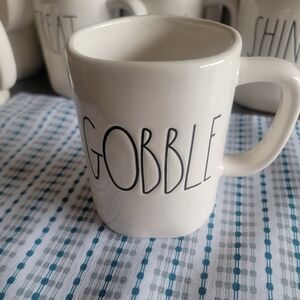 Magenta 'Gobble  & Gulp" Mugs